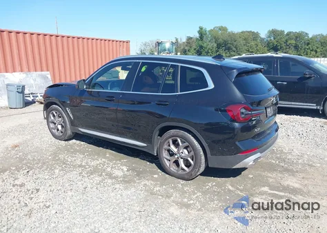 2022 BMW X3 Sdrive30I from USA, damaged, VIN 5UX43DP01N9L98648